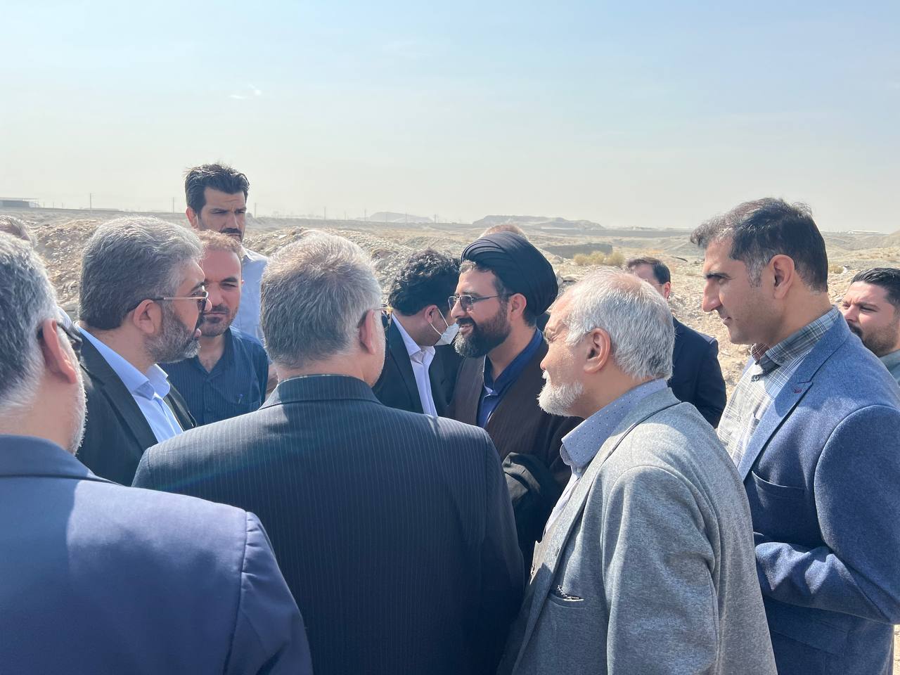 بازدید میدانی مسئولان شهرستان قدس برای ساماندهی رودخانه کرج