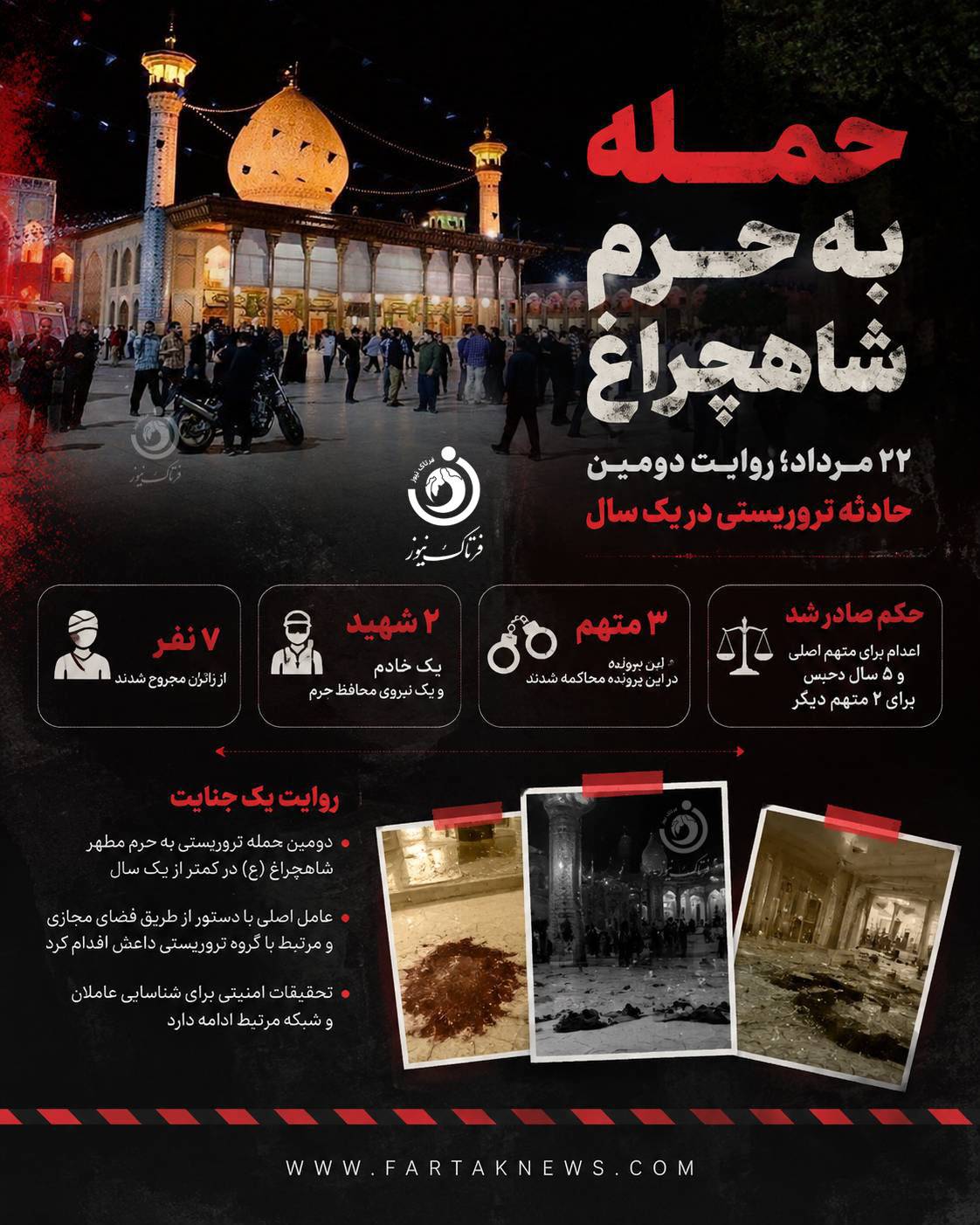 حمله به حرم شاهچراغ