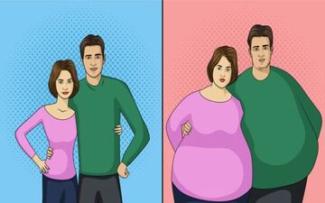 علل چاق شدن بعد از ازدواج