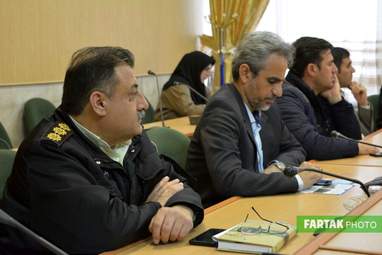 نشست اداری فرماندار کرمانشاه در پایان سال 