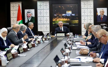 استعفای نخست وزیر تشکیلات خودگردان فلسطین