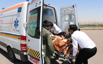 حادثه بامدادی در جاده مهریز–یزد؛ ۳۰ نفر راهی بیمارستان شدند