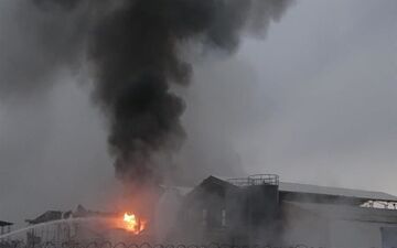 انفجار در یک پایگاه نظامی در روسیه ۲ کشته و ۱۵ زخمی بر جای گذاشت