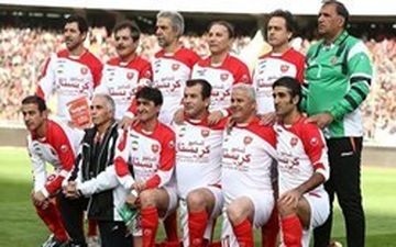  وقتی علی پروین به یاد جوانی سرمربی می شود+تصاویر