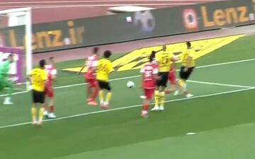 گل اول سپاهان به پرسپولیس توسط محبی + ویدئو