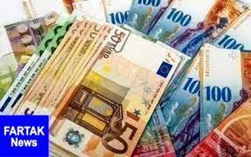  قیمت رسمی انواع ارز پنجشنبه ۲۲ اسفند ۹۸