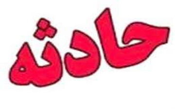 جان باختن یک نفر بر اثر واژگونی جرثقیل در جاده چالوس 
