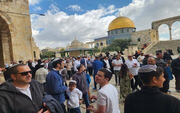 حمله شهرک‌نشینان صهیونیست به مسجد الاقصی در اعیاد یهودی
