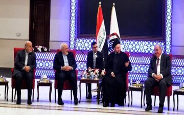 ظریف با سید عمار حکیم دیدار کرد