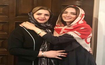شباهت بهنوش طباطبایی و خواهرش تینوش طباطبایی! عکس