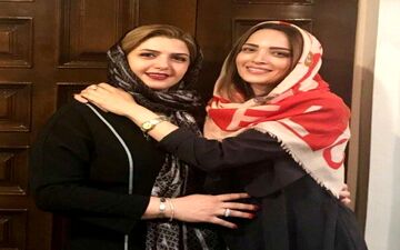 شباهت بهنوش طباطبایی و خواهرش تینوش طباطبایی! عکس