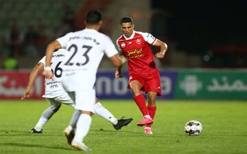 چهره مغموم نعمتی در تمرین پرسپولیس