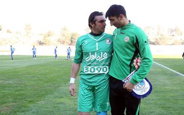  پاسخ رحمتی به گلر سرخپوشان+ عکس 