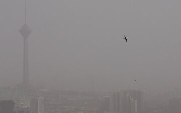 
آسمان تهران تا پنجشنبه غبارآلود است