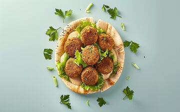 فلافل گیاهی خانگی ترد و خوشمزه؛ طرز تهیه آسان و سریع + ویدئو آموزشی