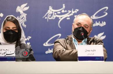گزارش تصویری از نشست رسانه ای عوامل فیلم " نمور " آخرین فیلم نمایش داده شده چهلمین جشنواره فیلم فجر در سالن اصلی کاخ جشنواره
