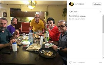 عکس|دورهمی دوستانه بازیگران طنز