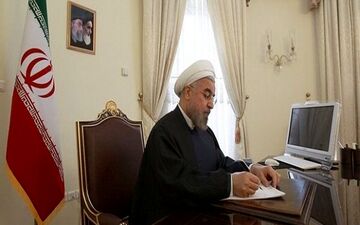 روحانی فرا رسیدن روز ملی روسیه را تبریک گفت