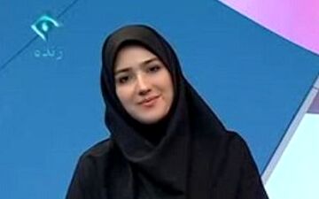 عصبانیت خانم مجری صدا و سیما از صحبت رییس جمهور+عکس