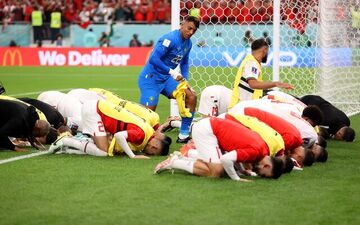 
رکوردشکنی مراکش با صعود به یک هشتم نهایی جام جهانی
