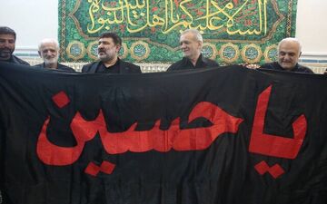 حضور رئیس جمهور در مهدیه امام حسن (ع)

