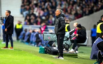 شوک بزرگ در جام حذفی فرانسه؛ پی‌اس‌جی مقابل تیم دسته دومی 2-0 عقب افتاد

