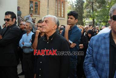 گزارش تصویری از تشیع پیکر سید ضیاءالدین دری