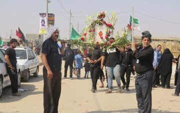مردم دزفول برای زائرین اربعین حسینی سنگ تمام گذاشتند 