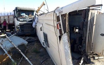 بعد از کشته شدن 2 خبرنگار؛ شاهد مرگ سرباز معلمان در اثر تصادف