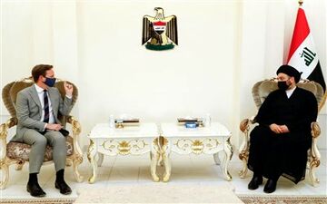 دیدار سفیر انگلیس با سید عمار حکیم