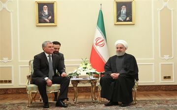 روحانی: توافقات ایران و روسیه گام‌به‌‌گام در حال اجراست
