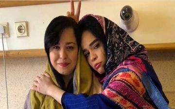 «مهراوه شریفی نیا» در بیمارستان بستری شد + عکس