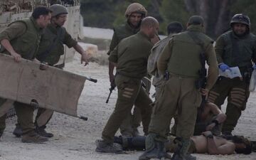 بازداشت ۵ فلسطینی در کرانه باختری توسط نظامیان صهیونیست