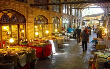 دهان کجی بازار تهران به مصوبه ستاد کرونا و تعطیلی ۶ روزه + تصاویر 