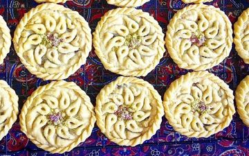شیرینی جدید و خوشمزه| دستور تهیه شیرینی کلمپه کرمان