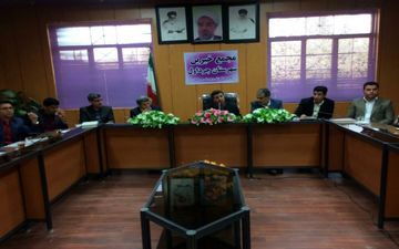 نشست مجمع خیرین مدرسه‌ساز در شهرسرابله تشکیل شد
