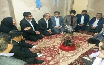بازدید فرماندار چرداول  از روستاهای بخش مرکزی