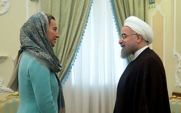 اولین واکنش موگرینی پس از مراسم تحلیف