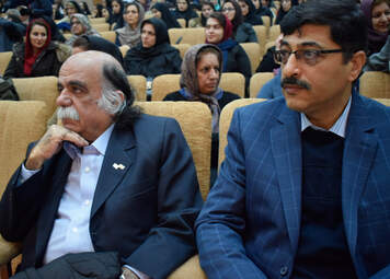 پروفسور میرجلال‌الدین کزازی در بزم ادبی- هنری  شاهنامه‌خوانی  مرکز آموزشی سما 