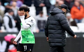 درگیری شدید محمد صلاح با یورگن کلوپ مقابل چشم‌های ناباور تماشاگران