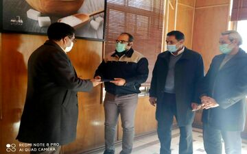 تقدیر فرماندار شهرستان هرسین از مدیرعامل شرکت قند بیستون