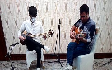 هنرنمایی هنرمندان در نوروز در راستای «سین هشتم سلامتی» هتل پارسیان کرمانشاه به روایت تصویر
