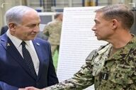فرمانده سازمان تروریستی سنتکام به اسرائیل سفر کرد