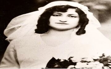 دخترِ خانِ فرمانیه با لباس عروس!!