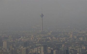 هوای تهران در وضعیت قرمز 