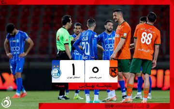 خلاصه بازی مس رفسنجان 0 - استقلال 1 + ویدئو