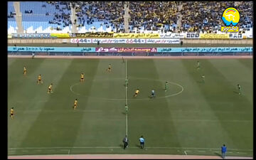 خلاصه بازی سپاهان 1 - 1 صنعت نفت آبادان + فیلم