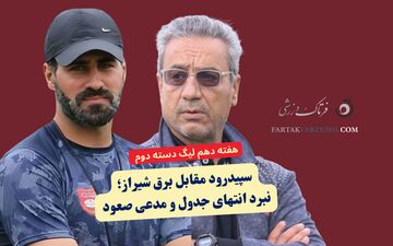 سپیدرود مقابل برق شیراز؛ نبرد انتهای جدول و مدعیان صعود