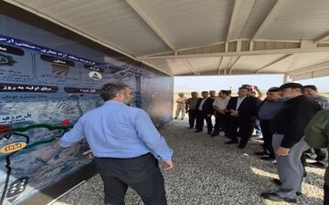 بازدید کلیدی از پروژه استراتژیک جلفا-کلاله؛ گام بلند ایران در توسعه کریدورهای بین‌المللی


