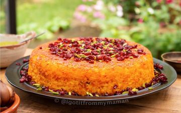 این ته چین متفاوت رو هم امتحان کنید| ته چین مرغ لونگی